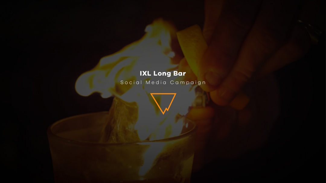 IXL social media campaign cocktail
