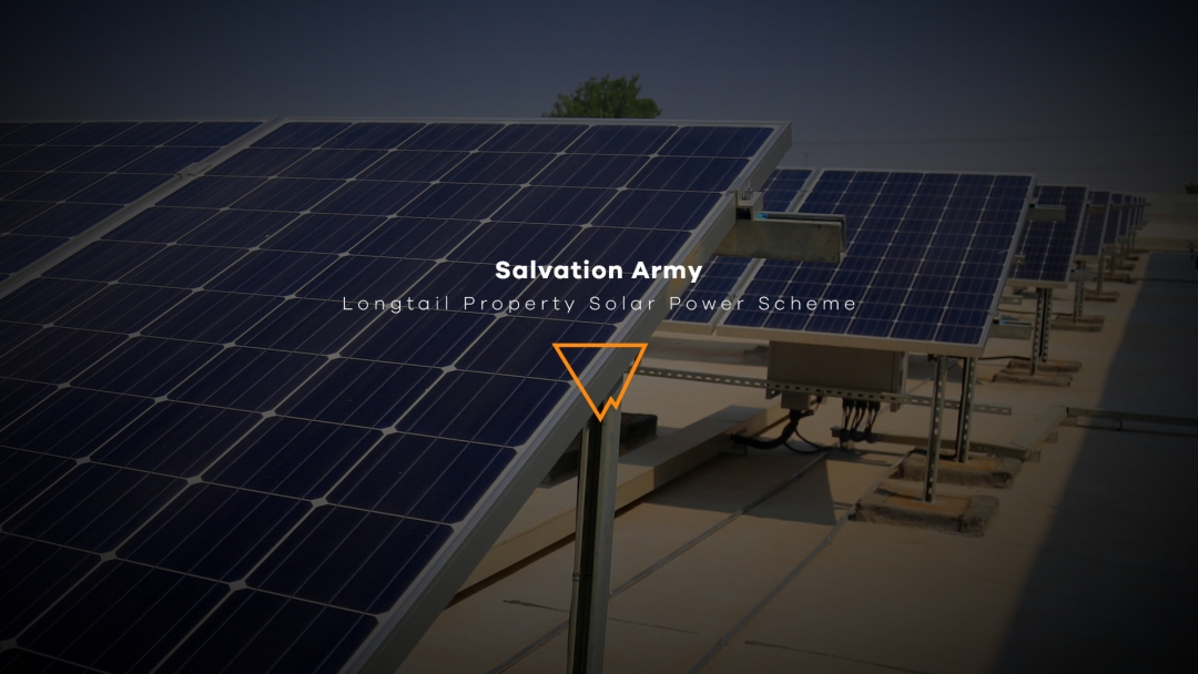 Salvation Army Solar Power Scheme awareness pitch